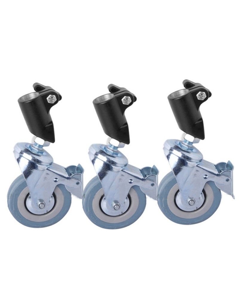 NiceFoto Light stand Wheels kits with lock