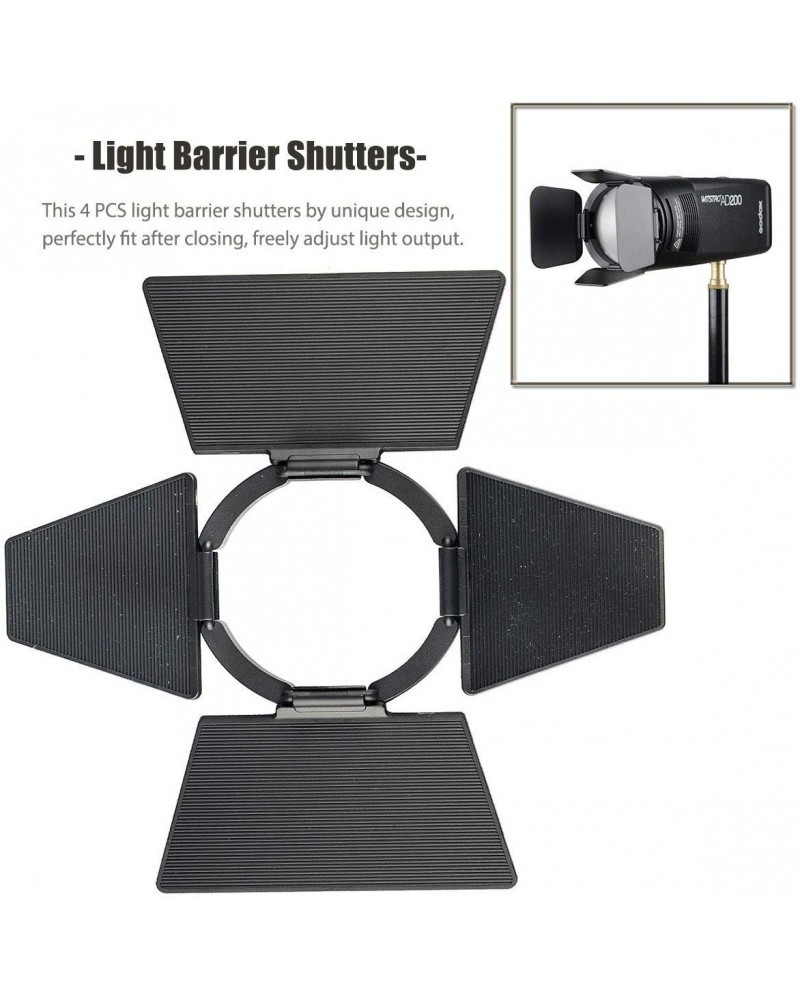Godox AK-R1 Accessories Kit Honeycomb Snoot Diffuser and Filters