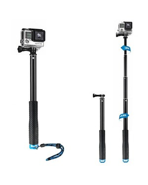 Waterproof GoPro 12/11/10/9 Flexible Telescoping Monopod