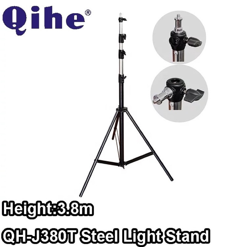 QIHE QH-J380T Light Stand,3.8m Light Stand