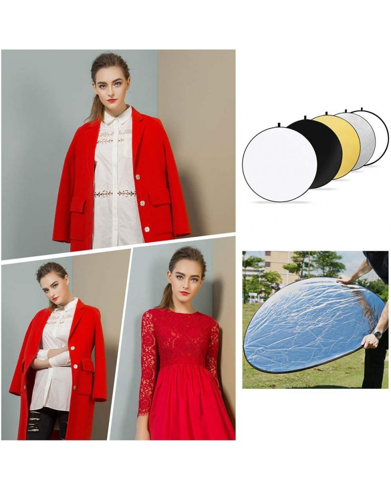 GODOX 60cm 5-in-1 Collapsible Round Portable Disc Light Reflector