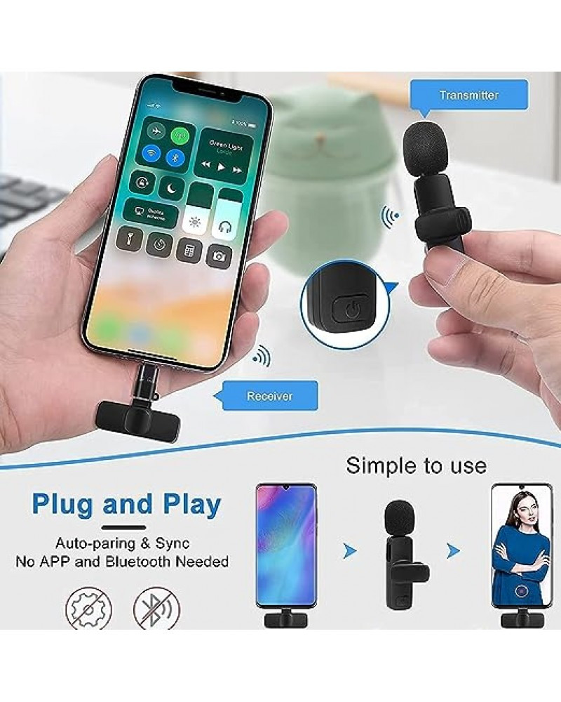 K9 Wireless Microphone For Type C /Iphone