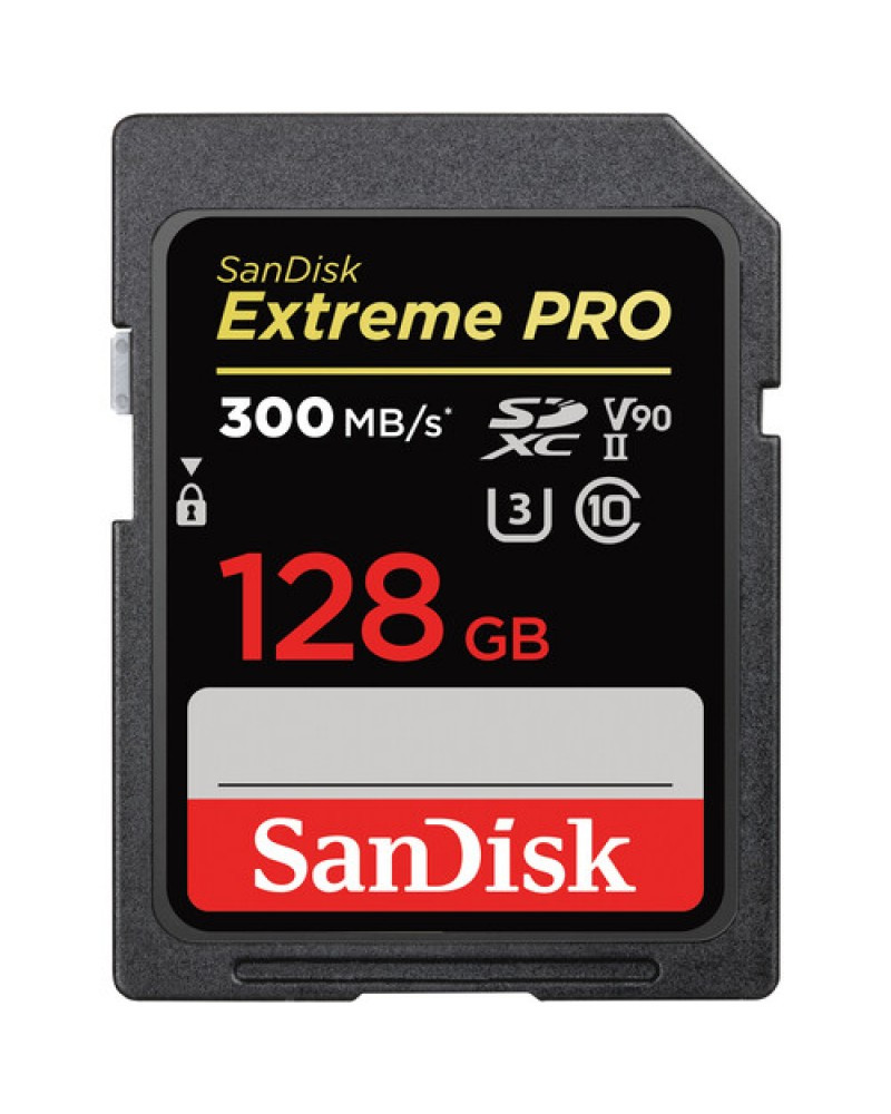 SanDisk 128GB Extreme PRO UHS-I SDXC Memory Card