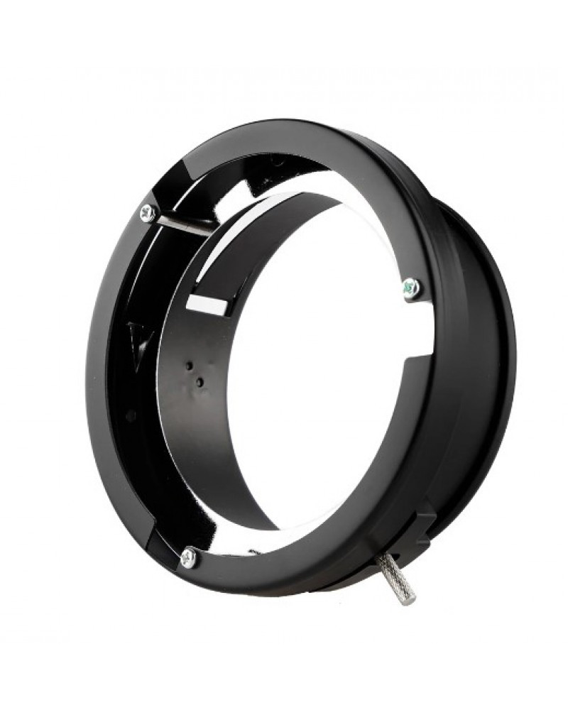 Universal Flash Mount to Bowens Mount Ring Adapter for Softbox Beauty Dish Strobe K150A K180A 250DI 300DI 250SDI