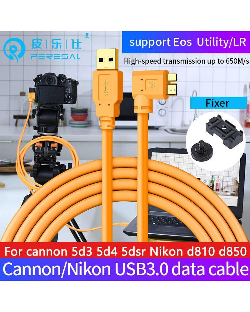 USB3.0 Micro B Cable USB Camera to computer PC Micro-B data cable 5m
