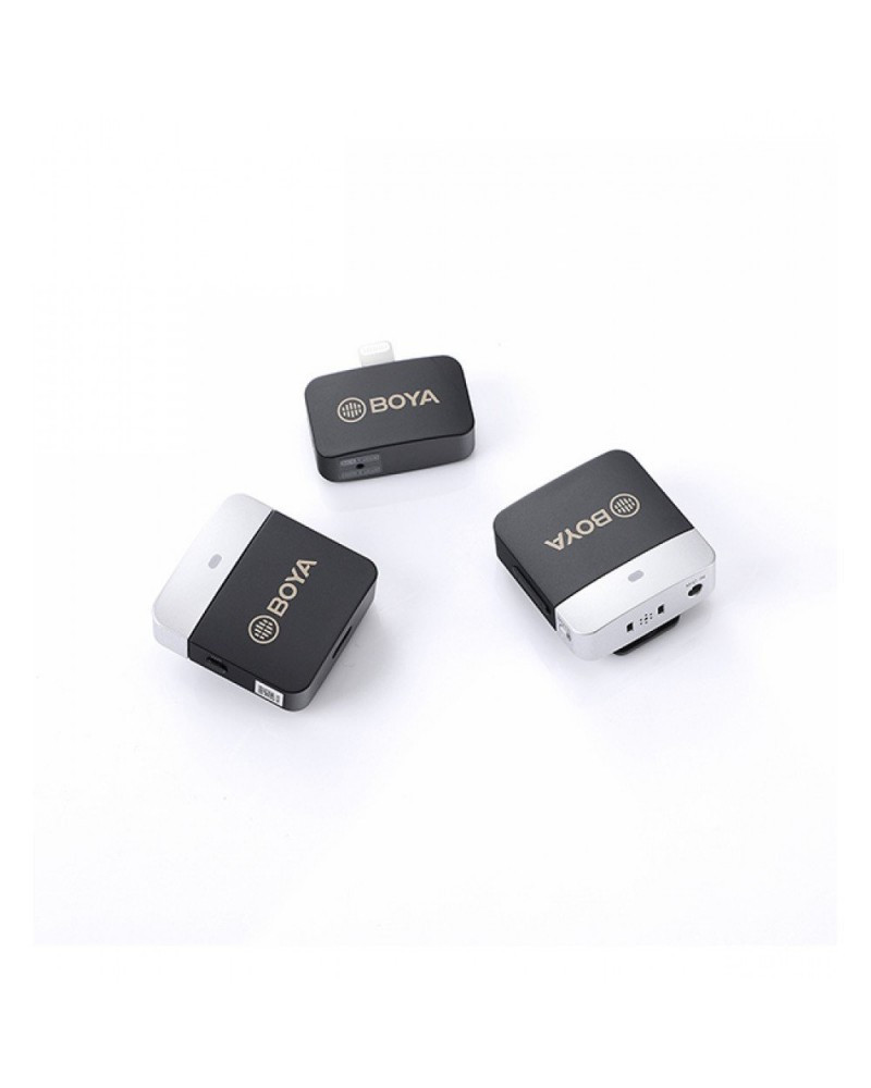 BOYA BY-M1V6 2.4GHz Dual-Channel Wireless Microphone System
