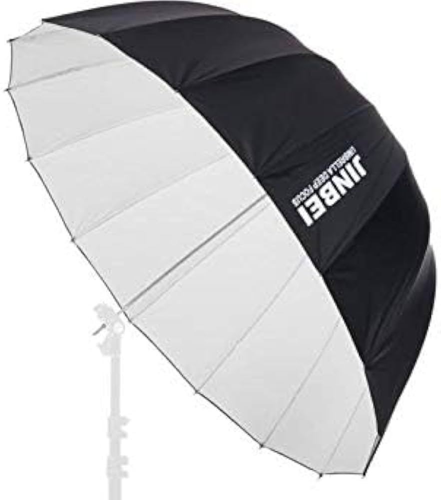 Jinbei Black/White Deep Umbrella 105cm