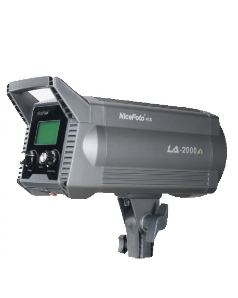 NiceFoto LA-2000A 200W Bi-Color COB LED Video Light