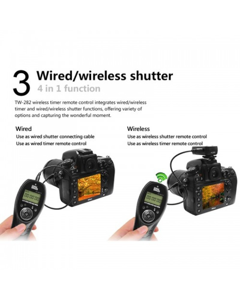 PIXEL TW-282/E3 Wireless Shutter Remote Control for canon