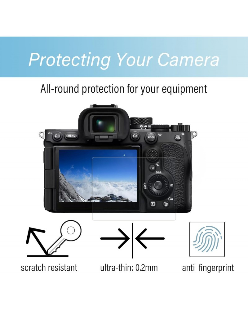 Tempred Glass For Sony A7IV/A7CII(2pcs Pack)