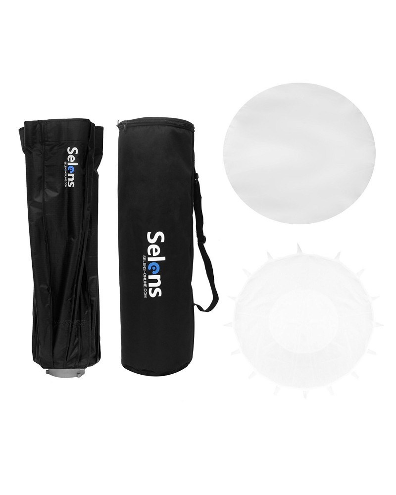 Professional quick setup Hexadecagon softbox Umbrella 120cm