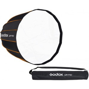 Godox QR-P90 90CM Quickly Release Parabolic Deep Softbox for Bowens Mount Studio Flash
