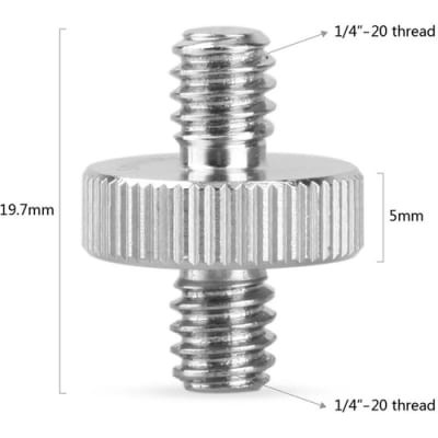 SmallRig 1/4" Double End Stud (2 pcs)