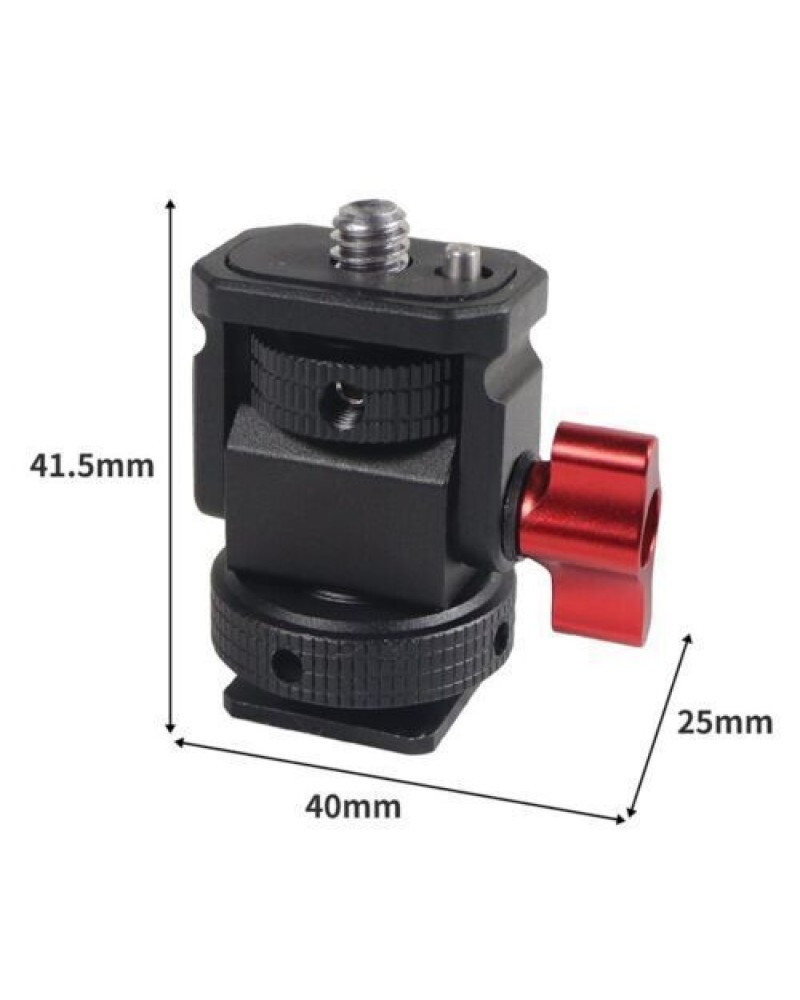 BGNing GOPRO Camera Monitor Bracket Holder Hot Cold Shoe Adapter Tripod Mount