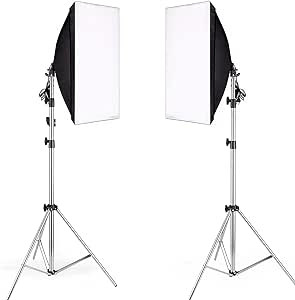 Studio Photography Softbox LED Light Kit