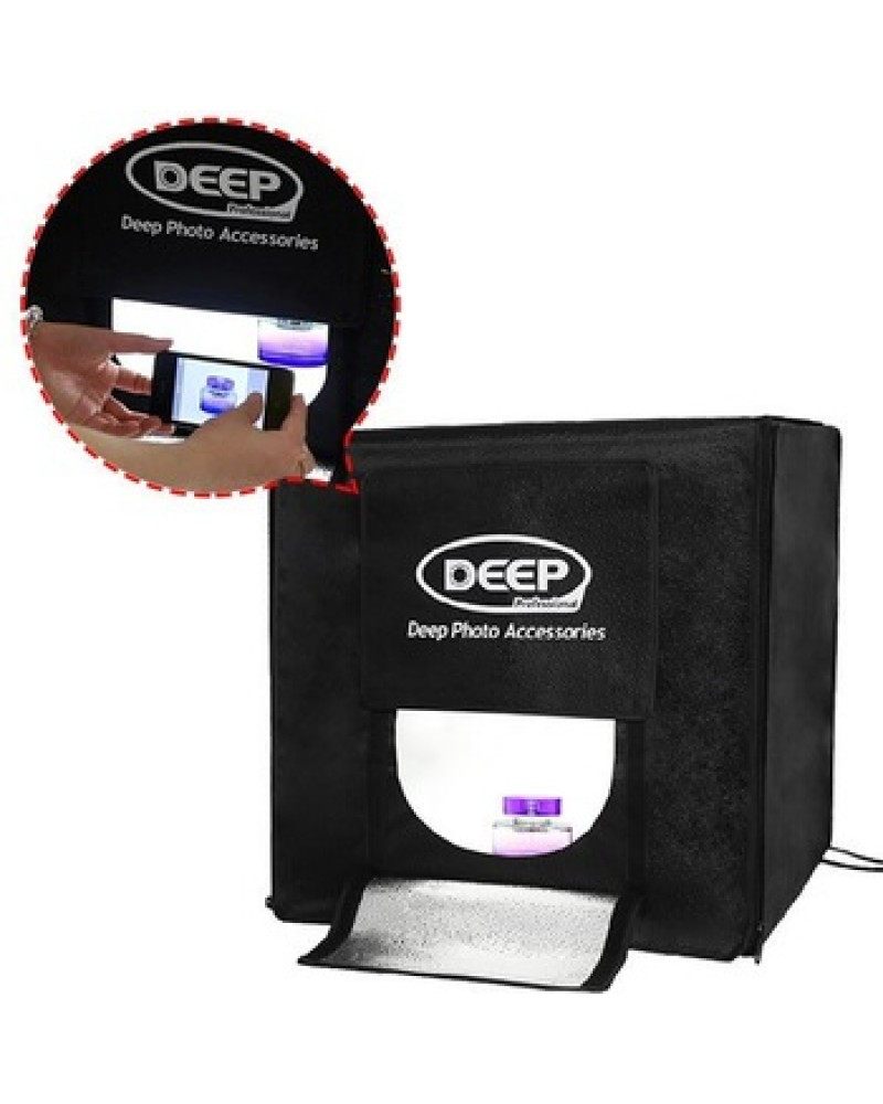 Deep mini led studio box 40x40cm
