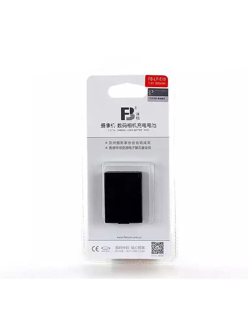 FB LP-E10 Battery LPE10 1100D 1200D 1300D 1500D 830mAh