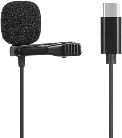 JH042 USB TYPE C Lavalier Microphone High Quality