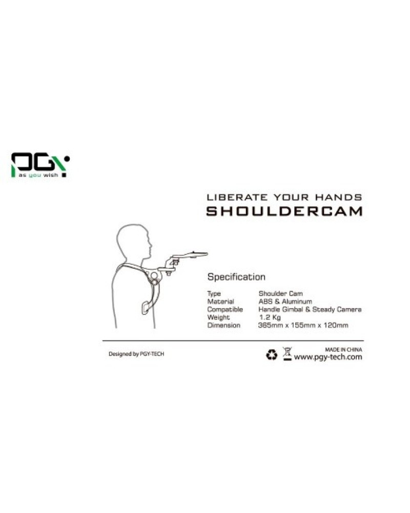 Shouldercam for osmo