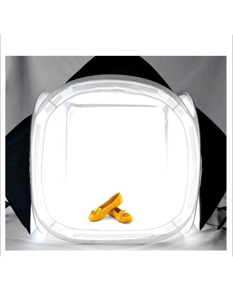 Photography Kit - 80x80cms Soft Box Tent 60x60cms Soft Lights (150W)