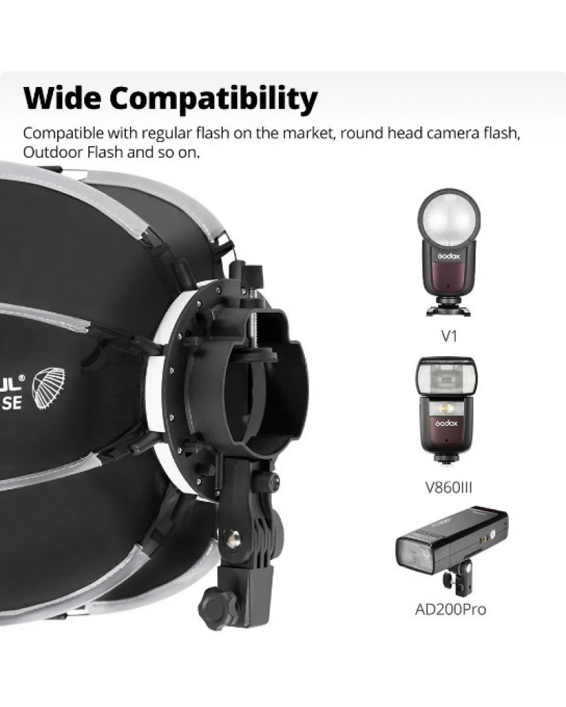 AMBITFUL PF40 SE mini Speedlite Portable Octagon Umbrella Softbox